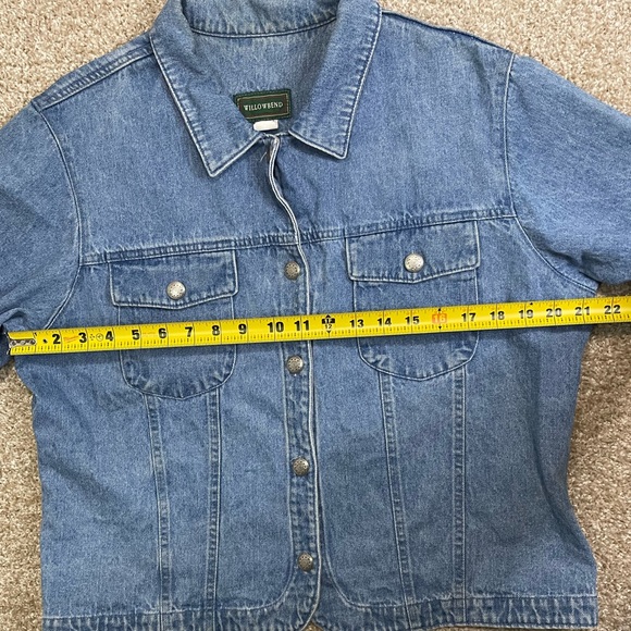Willow end VTG 90’s Blue Denim Jacket - Picture 6 of 10